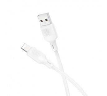 Кабель USB - Apple Lightning BOROFONE BX113 (2.4A/1m) белый#2102404