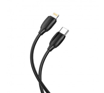 Кабель Lightning - Type-C BOROFONE BX19 (20W/3A/3m) черный#2102509