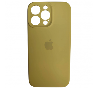 Чехол силиконовый Silicone Case ORG iPhone 14 Pro Max (защита камеры) горчичный#2088081