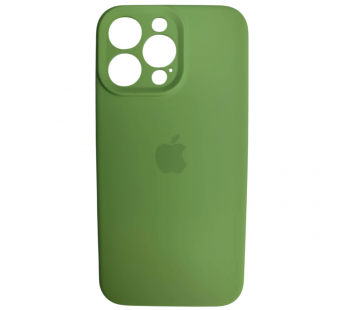 Чехол силиконовый Silicone Case ORG iPhone 14 Pro Max (защита камеры) светло-зеленый#2088078
