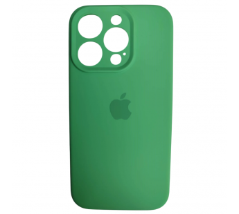 Чехол силиконовый Silicone Case ORG iPhone 15 Pro (защита камеры) мятный (11)#2088037