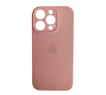 Чехол силиконовый Silicone Case ORG iPhone 16 Pro (защита камеры) розовый (04)#2087998