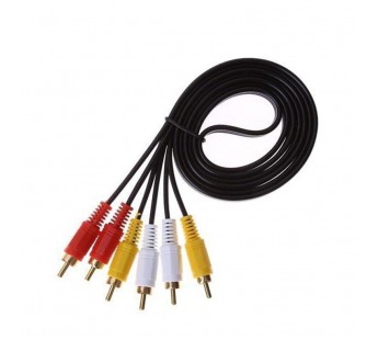 Шнур 3RCA- 3RCA ENERGY POWER Gold (черный) 3м#2088368