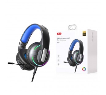 Наушники накладные с микрофоном XO-GE-09, игровые, цвет черный#2088326