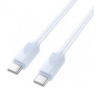 Кабель Type-C HOCO (X114 Energy) 60W Power Delivery для Type-C (1м) (синий)#2117742