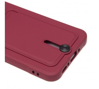 Чехол-накладка - SC304 с картхолдером для "Samsung Galaxy A26 5G" (bordo) (239381)#2103120