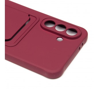 Чехол-накладка - SC304 с картхолдером для "Samsung Galaxy A36 5G" (bordo) (239403)#2129037