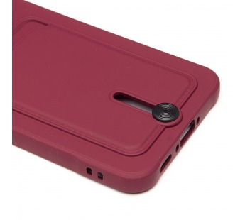 Чехол-накладка - SC304 с картхолдером для "Samsung Galaxy A36 5G" (bordo) (239403)#2129038