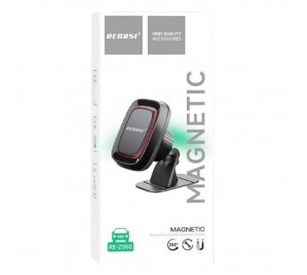 Автодержатель RECRSI RE-Z050 магнитный на панель черный#2093743