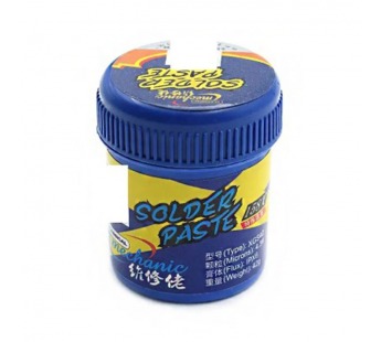 Паста паяльная Mechanic XGS40 (42 г, низкотемпературная 158°C)#2088890