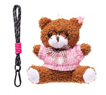 Брелок - обвес на сумку (20) (brown) (239569)#2089322