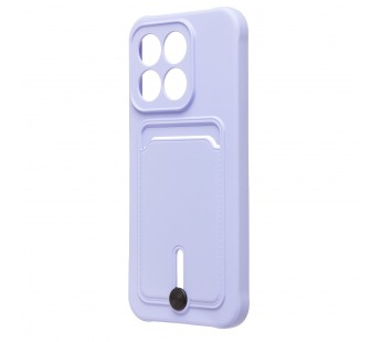 Чехол-накладка - SC304 с картхолдером для "Honor X8c" (light violet) (239107)#2095797