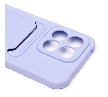 Чехол-накладка - SC304 с картхолдером для "Honor X8c" (light violet) (239107)#2095798