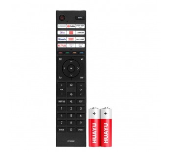 Пульт ДУ Toshiba CT-95061 (ERF3I88T, RF474A-T1-03) с голосовой функцией Smart TV, батарейки в компле#2089395