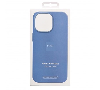 Чехол-накладка ORG Silicone Case SafeMag с анимацией для "Apple iPhone 16 Pro Max" (periwink(239539)#2090071