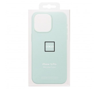 Чехол-накладка ORG Silicone Case SafeMag с анимацией для "Apple iPhone 16 Pro" (aquamarine) (239533)#2090374