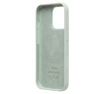 Чехол-накладка ORG Silicone Case SafeMag с анимацией для "Apple iPhone 16 Pro" (aquamarine) (239533)#2105867