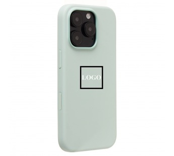 Чехол-накладка ORG Silicone Case SafeMag с анимацией для "Apple iPhone 16 Pro" (aquamarine) (239533)#2105868