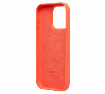 Чехол-накладка ORG Silicone Case SafeMag с анимацией для "Apple iPhone 16 Pro" (tangerine) (239534)#2138875