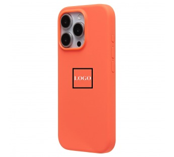 Чехол-накладка ORG Silicone Case SafeMag с анимацией для "Apple iPhone 16 Pro" (tangerine) (239534)#2138876