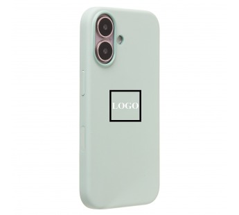 Чехол-накладка ORG Silicone Case SafeMag с анимацией для "Apple iPhone 16" (aquamarine) (239529)#2105862