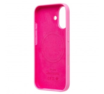Чехол-накладка ORG Silicone Case SafeMag с анимацией для "Apple iPhone 16" (peony) (239528)#2138874