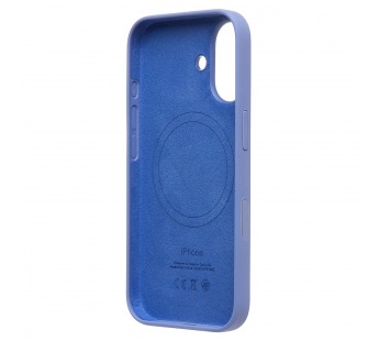 Чехол-накладка ORG Silicone Case SafeMag с анимацией для "Apple iPhone 16" (periwinkle) (239531)#2138873