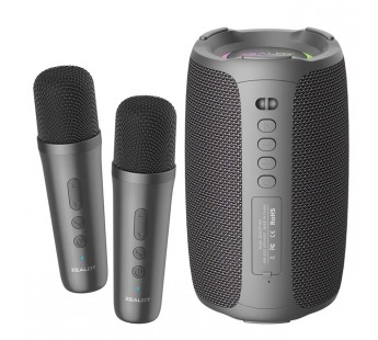 Колонка беспроводная ZEALOT S61M 20W, (USB,FM,TF card)  цвет черный#2089223