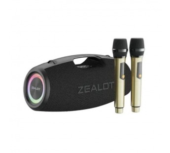 Колонка беспроводная ZEALOT S78M 120W, (USB,FM,TF card)  цвет черный#2089224