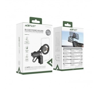 Автомобильный держатель Acefast D43 (магнитный) Черный#2136796