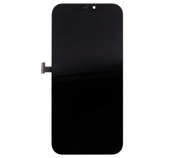 Дисплей для iPhone 12 Pro Max (A2411) в сборе с тачскрином Черный - (Hard OLED) Стандарт#2121716