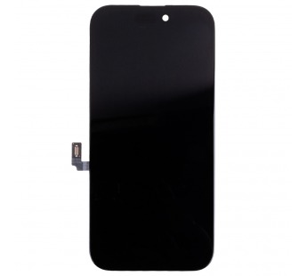 Дисплей для iPhone 16 (A3287) в сборе с тачскрином Черный - (FOG)#2121100