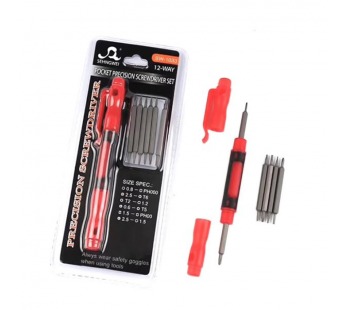 Отвертка SW-1033 (12 насадок)#2089723