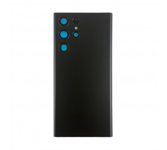 Задняя крышка для Samsung Galaxy S22 Ultra (S908B) Черный - OR#2123637