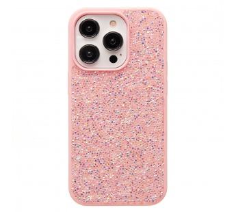 Чехол-накладка - PC071 POSH SHINE для "Apple iPhone 14 Pro" россыпь кристаллов (pink) (231596)#2091882