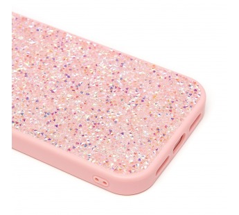Чехол-накладка - PC071 POSH SHINE для "Apple iPhone 14 Pro" россыпь кристаллов (pink) (231596)#2095752