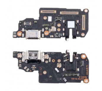 Шлейф для Xiaomi Poco X4 Pro 5G (2201116PG) плата системный разъем/разъем SIM/микрофон - OR (SP)#2094508