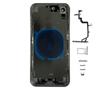 Корпус для iPhone Xr в стиле iPhone 16 Pro Серый#2123726