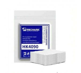 Салфетки для чистки дисплеев Mechanic HK4090 (10*10 см, антистатические, безворсовые, 100 шт.)#2141122