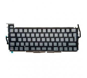 Подсветка клавиатуры для ноутбука MacBook Pro 16" A2141 (2019, Г-образный Enter RU) Черный#2091058