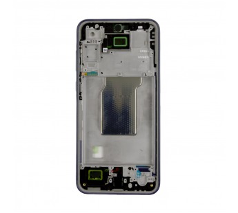 Рамка дисплея для Samsung Galaxy A35 5G (A356E) Синий (возможен дефект ЛКП)#2121401