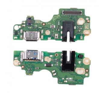 Шлейф для Tecno Spark 30 Pro (KL7) плата на системный разъем/разъем гарнитуры/микрофон - Премиум#2094875