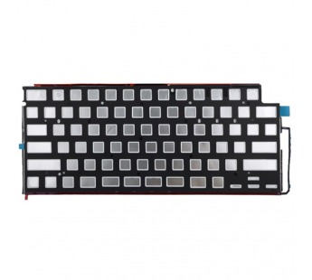 Подсветка клавиатуры для ноутбука MacBook Air M2 13" A2681/A2941/A3113/A3114 (2022-2024, прямой Enter RU) Черный#2102463