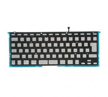 Подсветка клавиатуры для ноутбука MacBook Pro 13" A1425 (2012-2013, Г-образный Enter RU) Черный#2095824