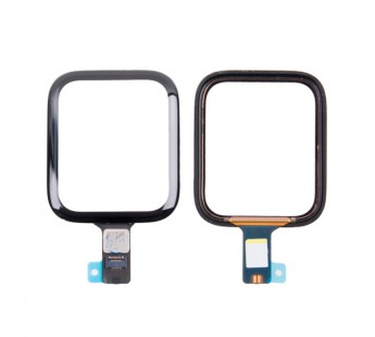 Стекло для переклейки Apple Watch 4 (40 мм) в сборе с тачскрином и OCA пленкой сапфировое Черный#2094467