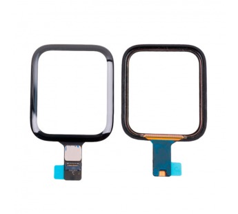 Стекло для переклейки Apple Watch 6 (44 мм) в сборе с тачскрином и OCA пленкой сапфировое Черный#2094464