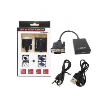 Адаптер VGA в HDMI + AV + Micro 5138#2090530