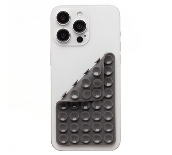 Держатель для телефона - на присосках "Lipper" (двусторонний XL) (dark gray) (239634)#2092559