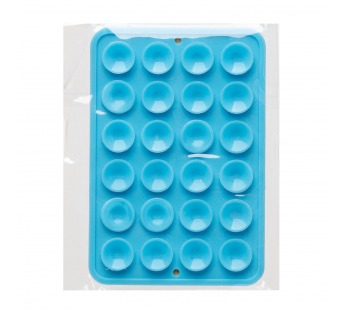 Держатель для телефона - на присосках "Lipper" (самоклеющийся, утолщенный) (blue) (239627)#2092585