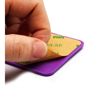 Держатель для телефона - на присосках "Lipper" (самоклеющийся, утолщенный) (dark violet) (239625)#2092569